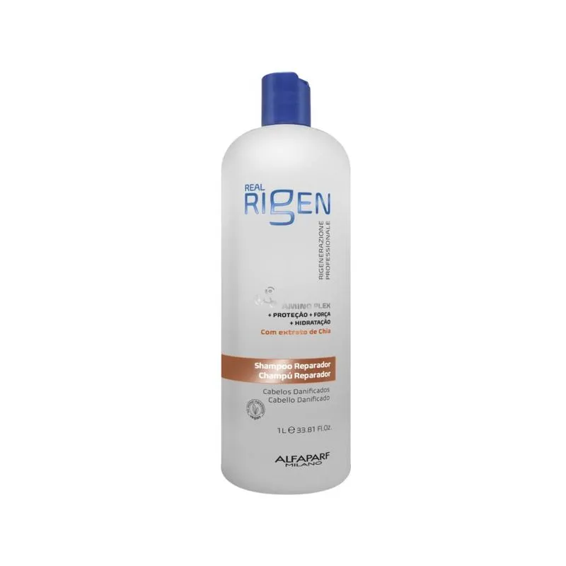 Alfaparf Real Rigen - Shampoo Reparador - 1000ml